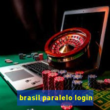 brasil paralelo login